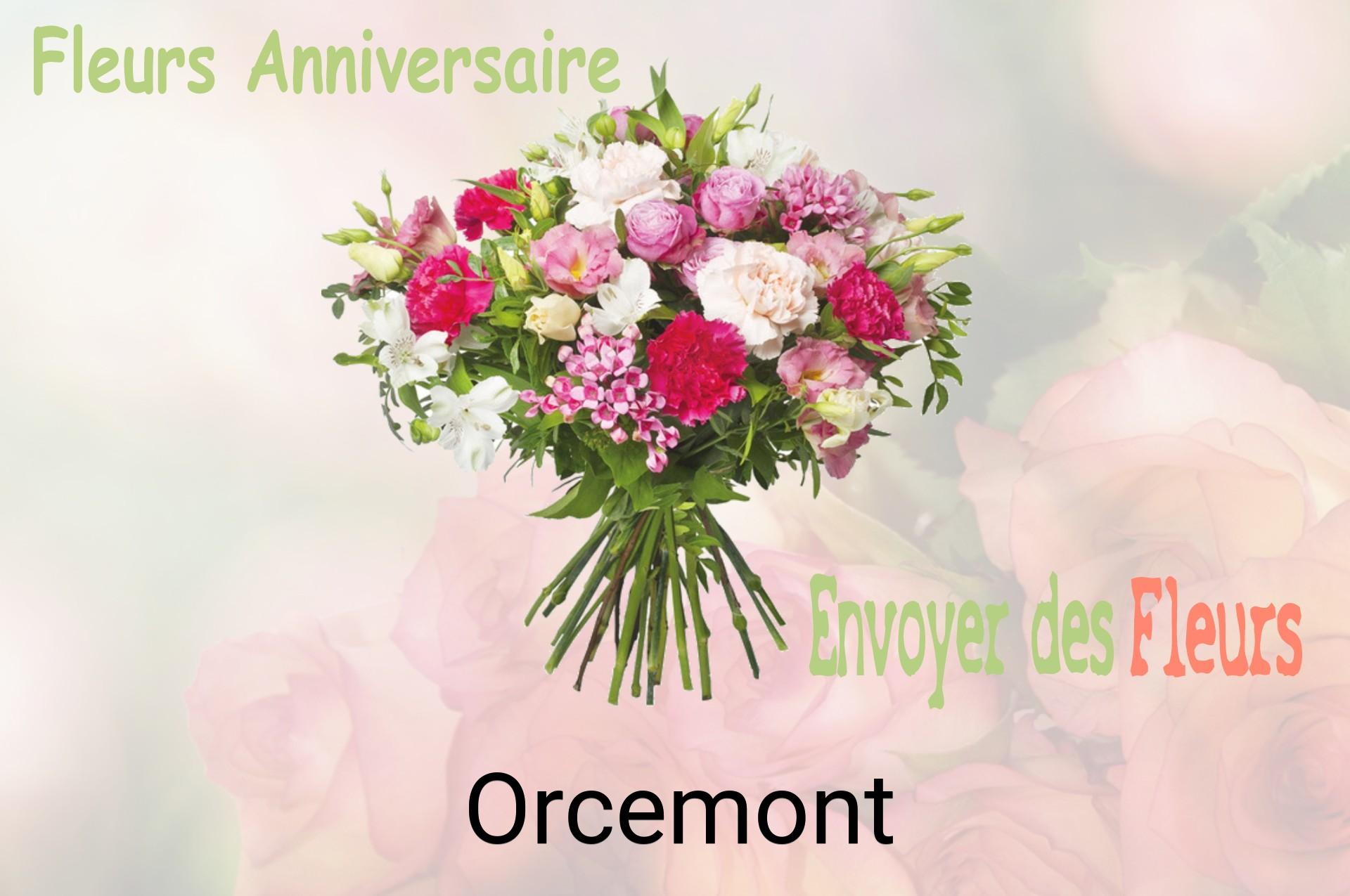 Bouquet de fleurs d’anniversaire livré à Orcemont